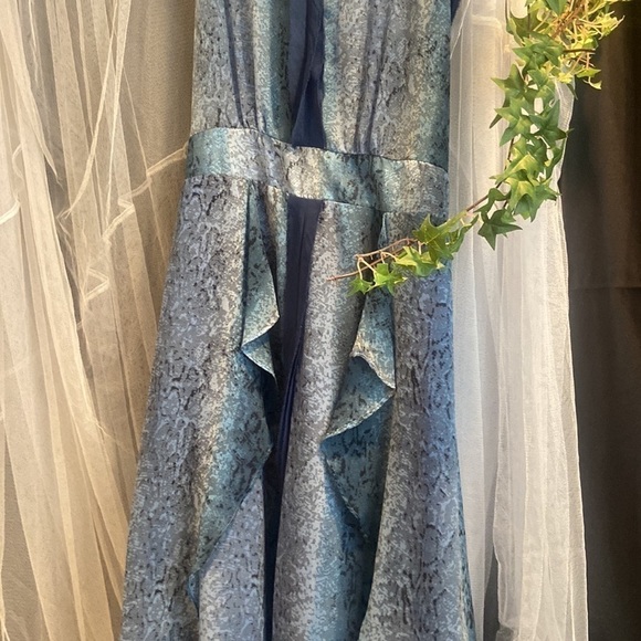 Mystree Boho Layered Maxi Silky Dress​ - Picture 2 of 10